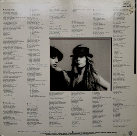 Rickie Lee Jones ‎– албум Pirates - Img 2