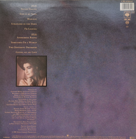 Sally Oldfield – албум Femme - Img 2
