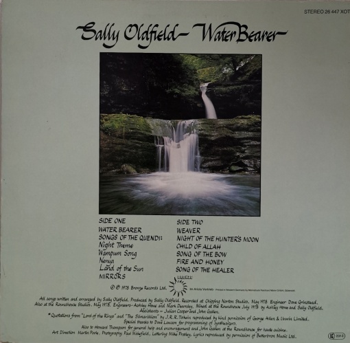 Sally Oldfield – албум Water Bearer - Img 2