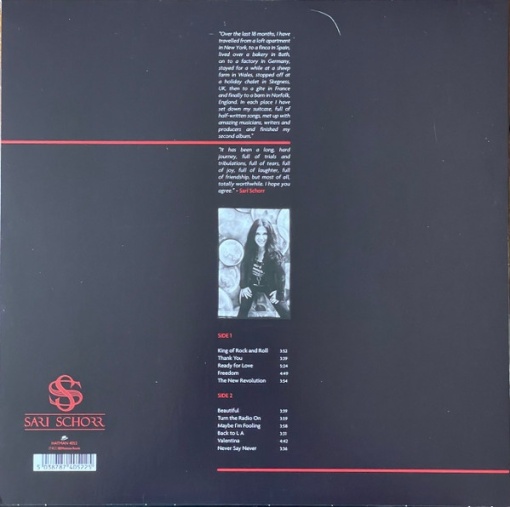 Sari Schorr – албум Never Say Never - Img 2