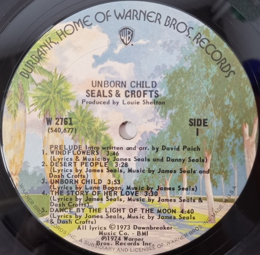 Seals and Crofts – албум Unborn Child - Img 2