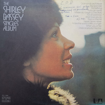 Shirley Bassey – албум The Shirley Bassey Singles Album