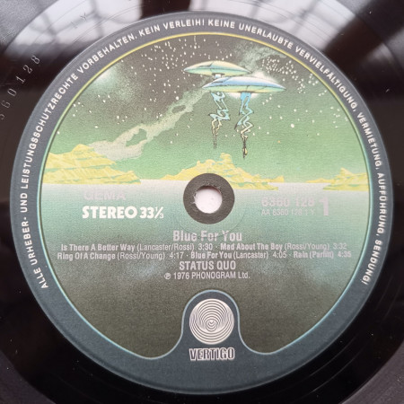 Status Quo ‎– албум Blue For You - Img 3