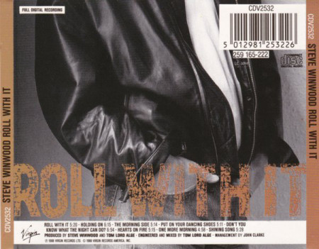 Steve Winwood ‎– албум Roll With It (CD) - Img 2