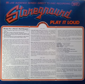 Stoneground ‎– албум Play It Loud - Img 2