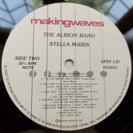 The Albion Band – албум Stella Maris - Img 3