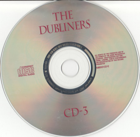 The Dubliners ‎– албум The Dubliners (CD) - Img 3