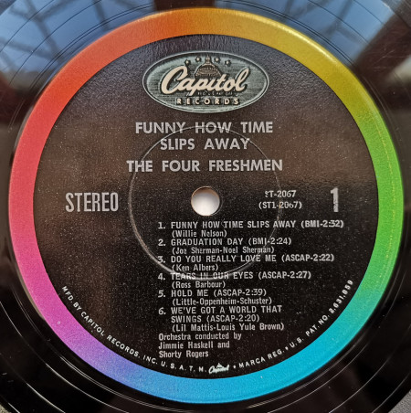 The Four Freshmen – албум Funny How Time Slips Away - Img 3