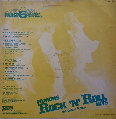 The Green Future – албум Famous Rock &#039;N&#039; Roll Hits - Img 2