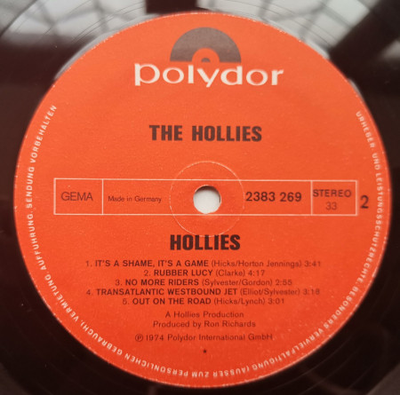 The Hollies – албум Hollies - Img 3