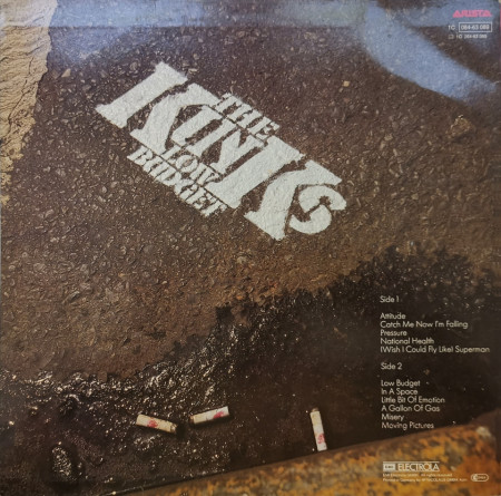 The Kinks – албум Low Budget - Img 2