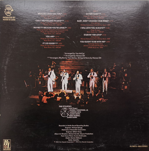 The Stylistics – албум Fabulous - Img 2
