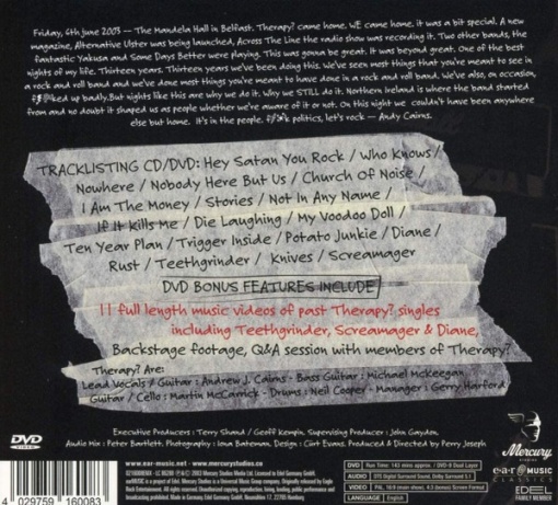 Therapy? – албум Scopophobia (CD+DVD) - Img 2