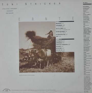 Toni Stricker ‎– албум Ernte - Img 2