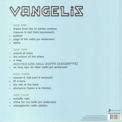 Vangelis – албум Gift... - Img 2