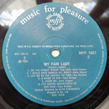 Various – албум My Fair Lady - Img 3