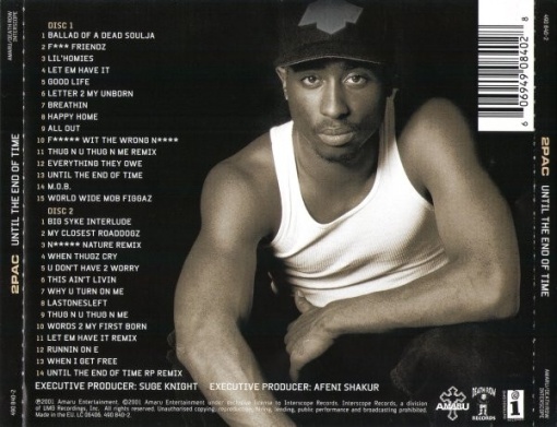 2Pac – албум Until The End Of Time (2xCD) - Img 2