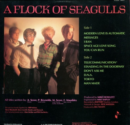A Flock Of Seagulls – албум A Flock Of Seagulls - Img 2