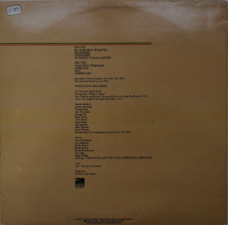 Bette Midler – албум Thighs And Whispers - Img 2