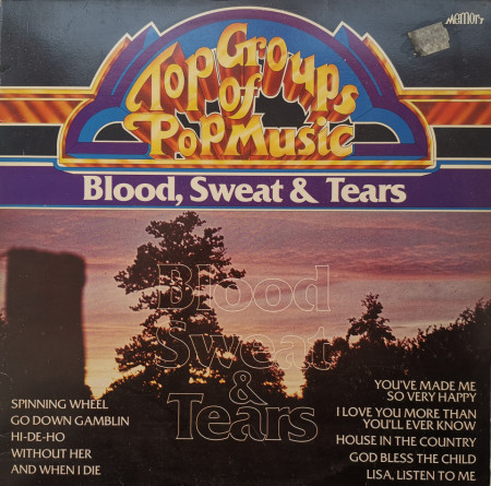 Blood, Sweat & Tears – албум Top Groups Of Pop Music