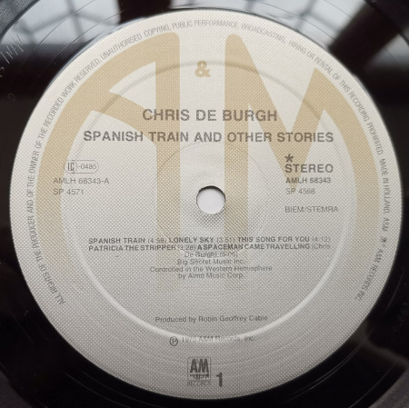 Chris de Burgh – албум Spanish Train And Other Stories - Img 3