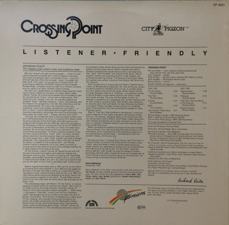 Crossing Point – албум Listener Friendly - Img 2
