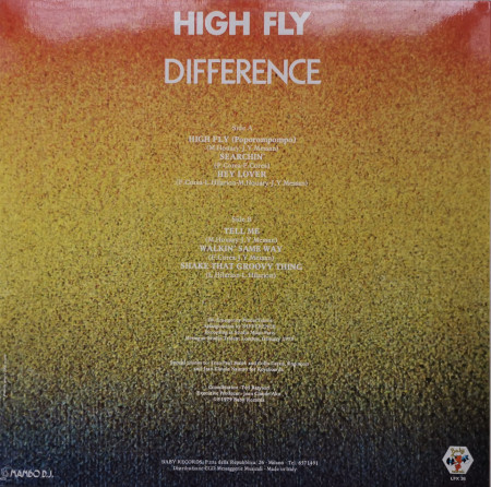 Difference – албум High Fly - Img 2