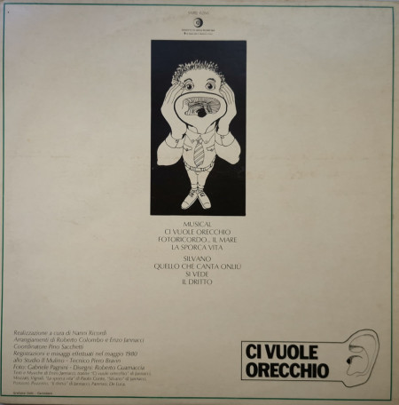 Enzo Jannacci ‎– албум Ci Vuole Orecchio - Img 2