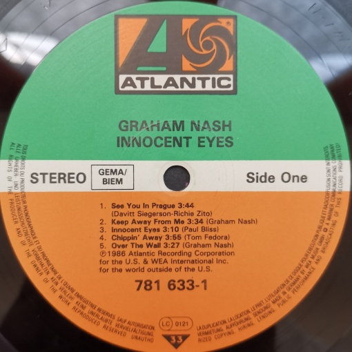 Graham Nash – албум Innocent Eyes - Img 3