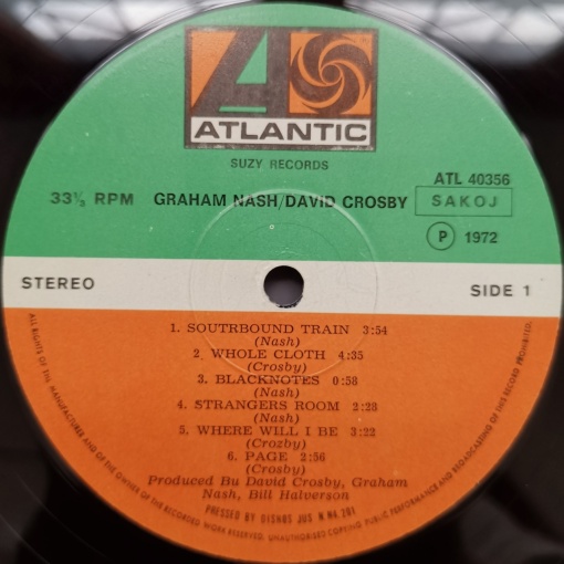 Graham Nash, David Crosby – албум Graham Nash/David Crosby - Img 2