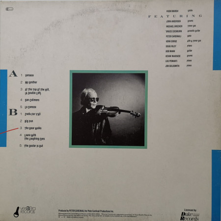Hugh Marsh – албум The Bear Walks - Img 2
