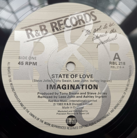 Imagination – сингъл State Of Love - Img 3