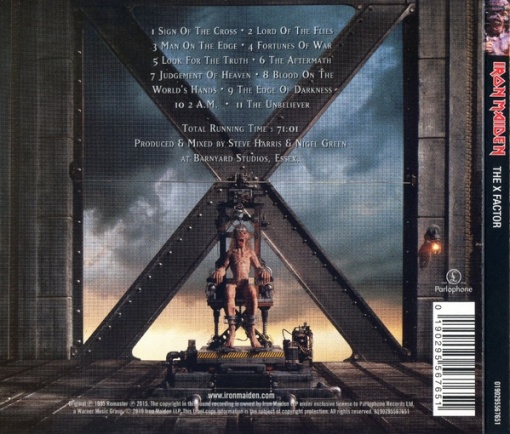 Iron Maiden – The X Factor (CD) - Img 2