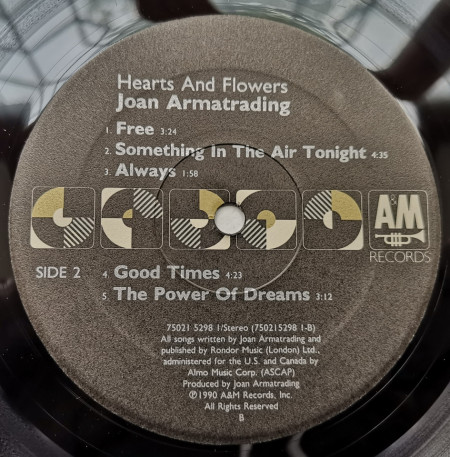 Joan Armatrading – албум Hearts And Flowers - Img 3