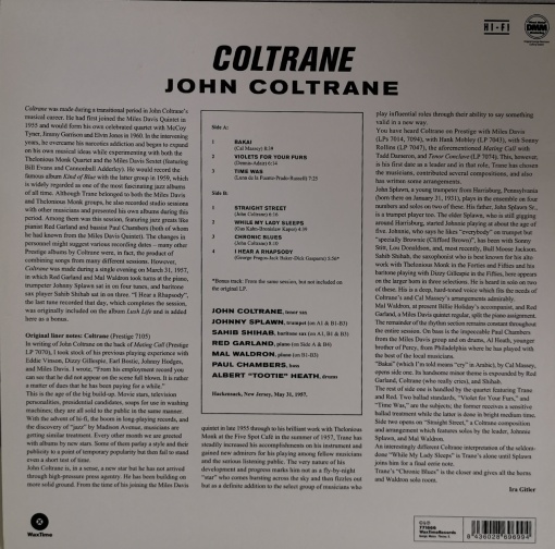 John Coltrane – албум Coltrane - Img 2