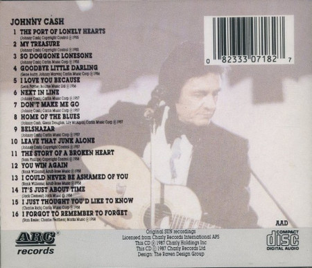 Johnny Cash ‎– албум Home Of The Blues (CD) - Img 3