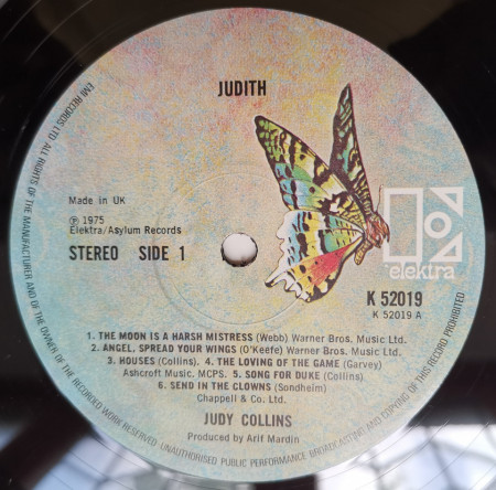 Judy Collins – албум Judith - Img 3
