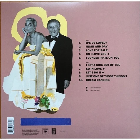 LADY GAGA &amp; TONY BENNETT - LOVE FOR SALE (1 x LP) - Img 2