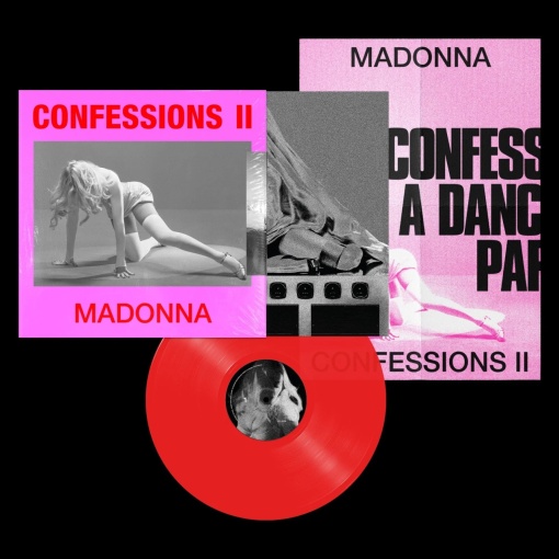 MADONNA - CONFESSIONS II (1xLP) (TRANSLUCENT RED COLOURED) - Img 2