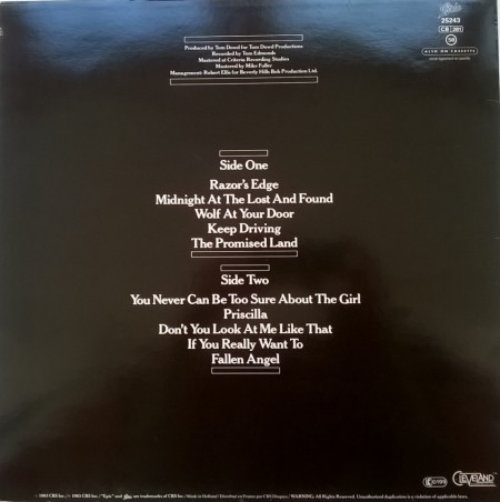 Meat Loaf ‎– албум Midnight At The Lost And Found - Img 3