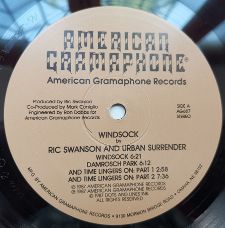 Ric Swanson – албум Windsock - Img 3