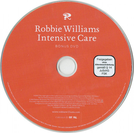 Robbie Williams – албум Intensive Care (CD) - Img 3