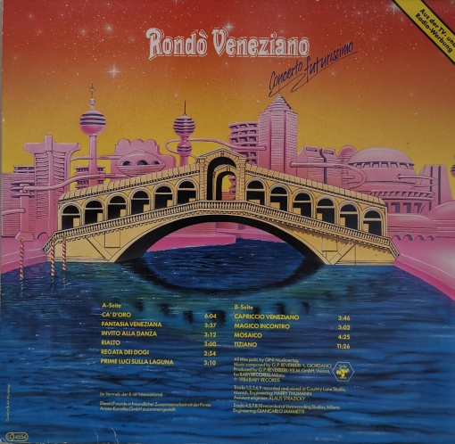 Rondò Veneziano – албум Concerto Futurissimo - Img 2