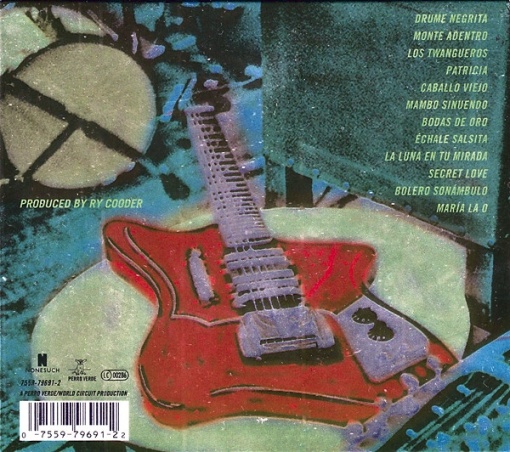 Ry Cooder, Manuel Galbán – албум Mambo Sinuendo (CD) - Img 2