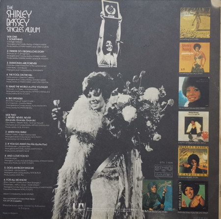 Shirley Bassey – албум The Shirley Bassey Singles Album - Img 2