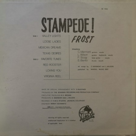 Stampede - албум Frost - Img 3