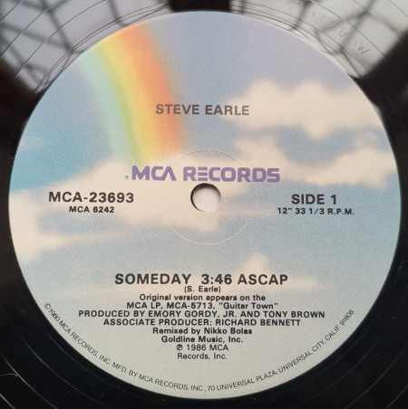 Steve Earle – сингъл Someday - Img 3