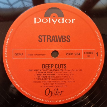 Strawbs ‎– албум Deep Cuts - Img 2