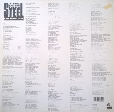 The Leather Nun ‎– албум Steel Construction - Img 3