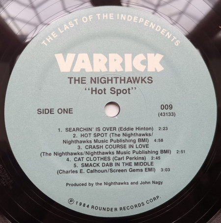 The Nighthawks – албум Hot Spot - Img 3